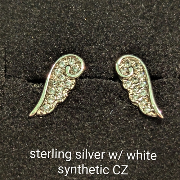 Nomination Italy Jewelry - NWOT NOMINATION ITALY Angel Wings Stud Earrings SS/CZ